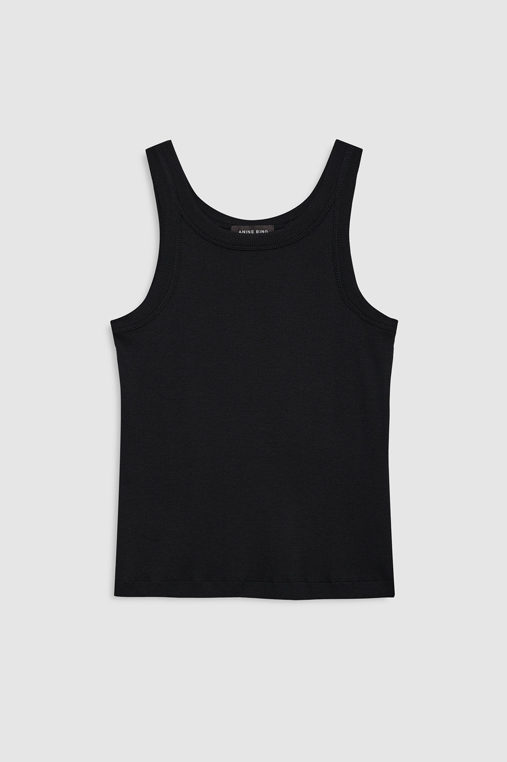 Sixtine Tank Top - Black View 3