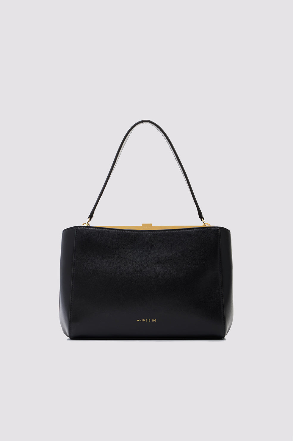 Small Anine Avenue Bag Grained Leather - Black View 1