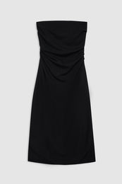 ANINE BING Tyla Dress - Black - front view