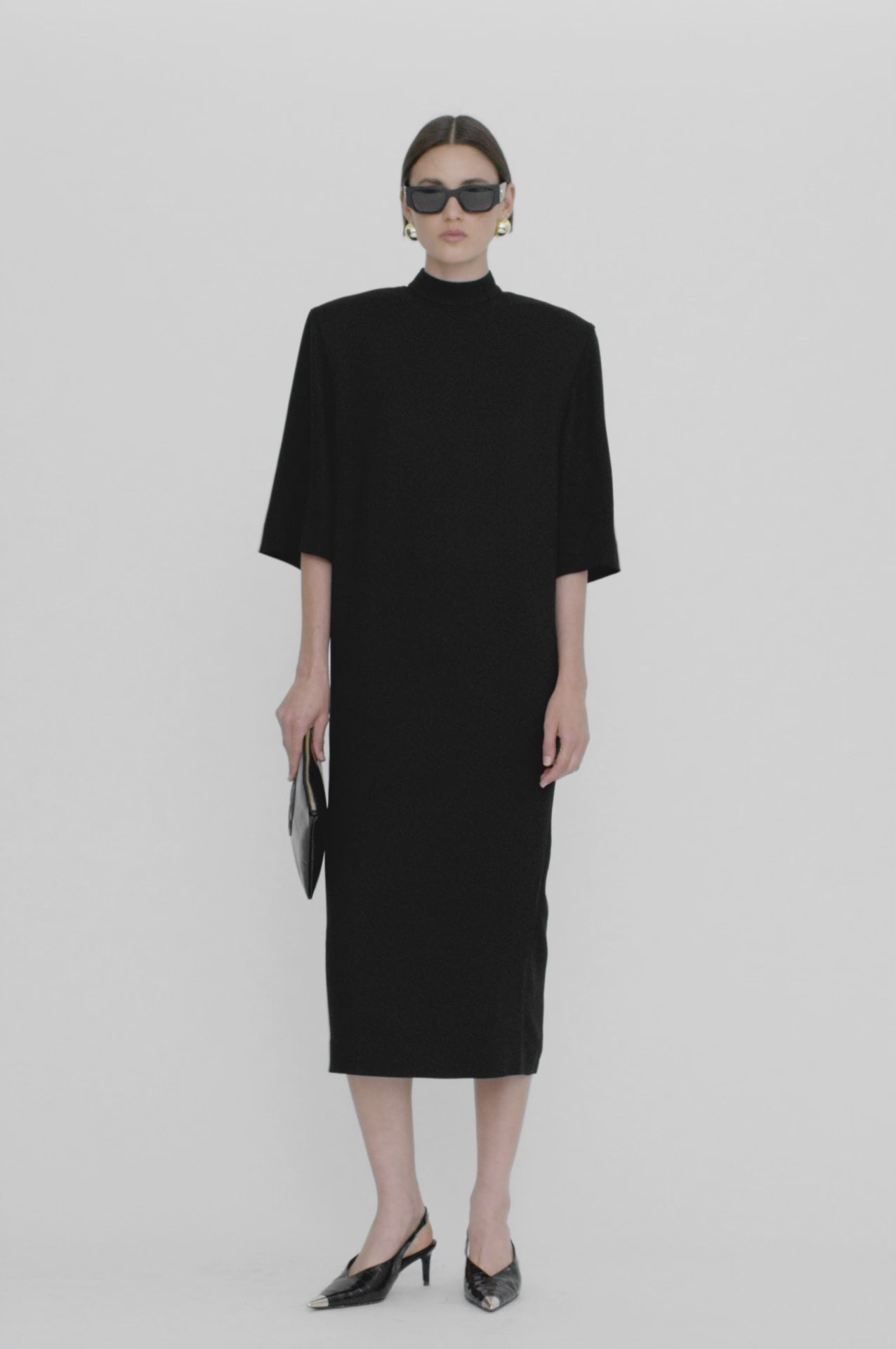 ANINE BING Paulina Dress - Black