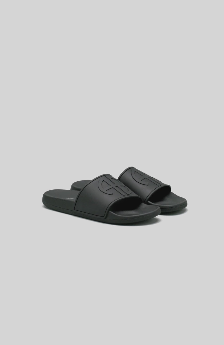 ANINE BING Isla Slides Black Monogram ANINE BING EU