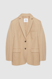 ANINE BING Quinn Blazer - Deep Sand