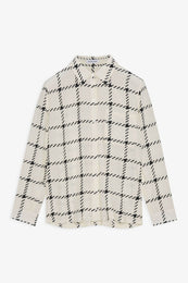 ANINE BING Aspen Shirt - Cream Check