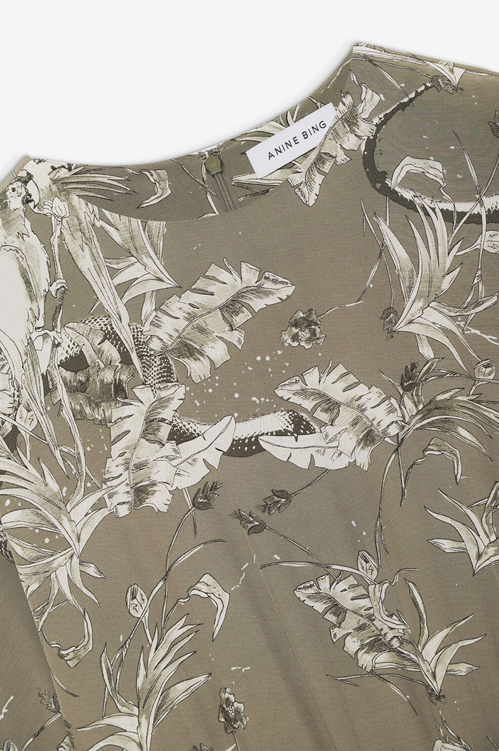 ANINE BING Kaine Dress - Tropical Print
