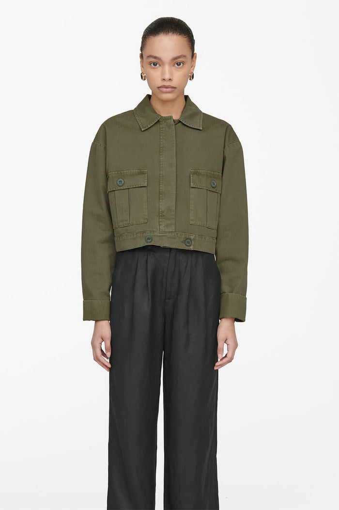 ANINE BING Adriana Jacket - Army Green