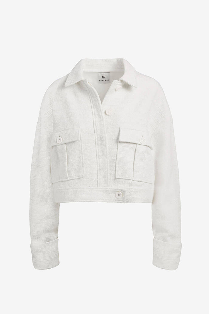 ANINE BING Adriana Jacket - Ivory