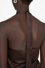 ANINE BING Alain Top - Deep Brown