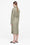 ANINE BING Alma Dress - Green Khaki