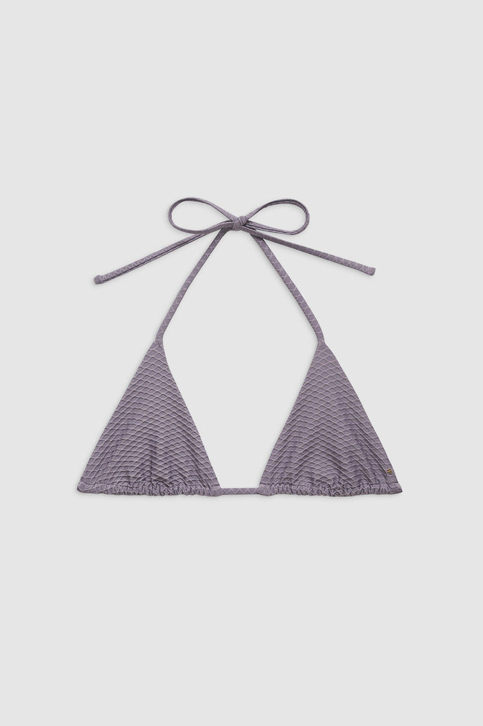 ANINE BING Amara Bikini Top - Violet