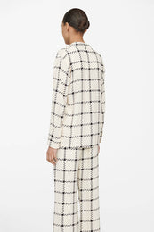 ANINE BING Aspen Shirt - Cream Check