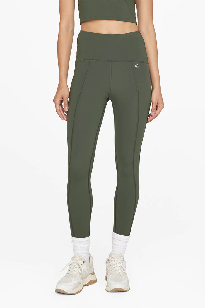 ANINE BING Bran Legging - Dark Olive