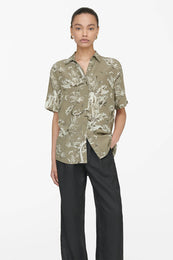 ANINE BING Bruni Shirt - Tropical Print