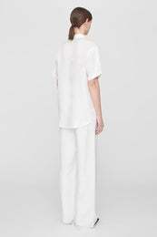 ANINE BING Bruni Shirt - White - On Model Back