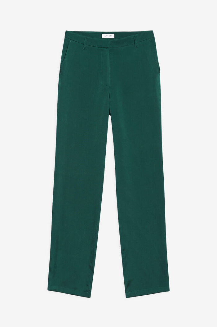 ANINE BING Classic Pant - Emerald Green