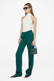 ANINE BING Classic Pant - Emerald Green