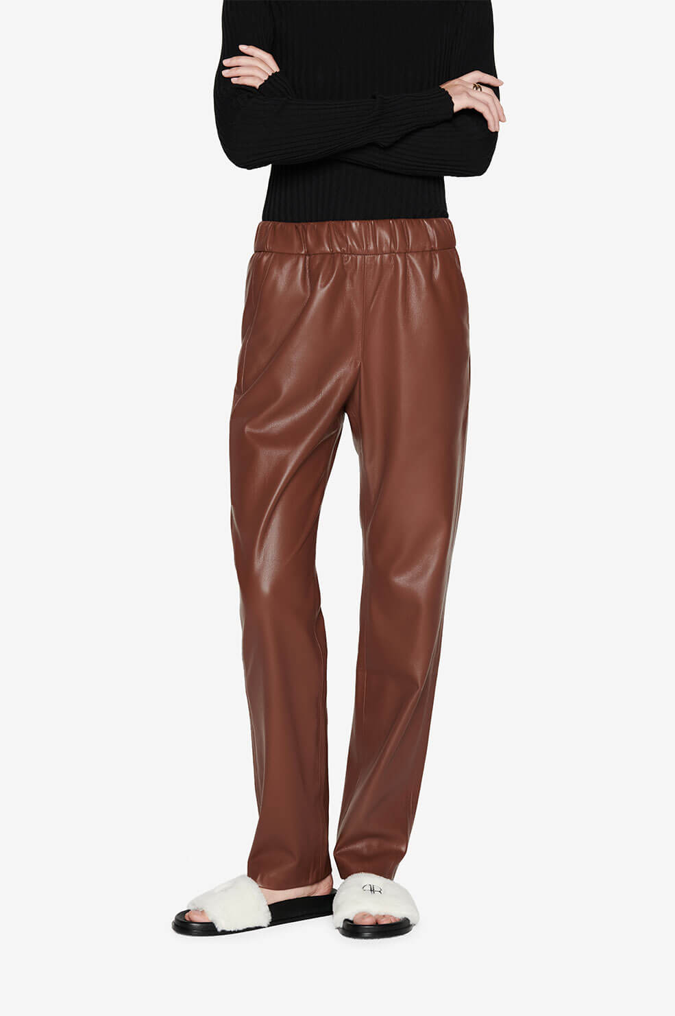 Colton Track Pant - Brown