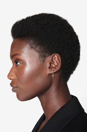 ANINE BING Diamond Chain Earring - Gold