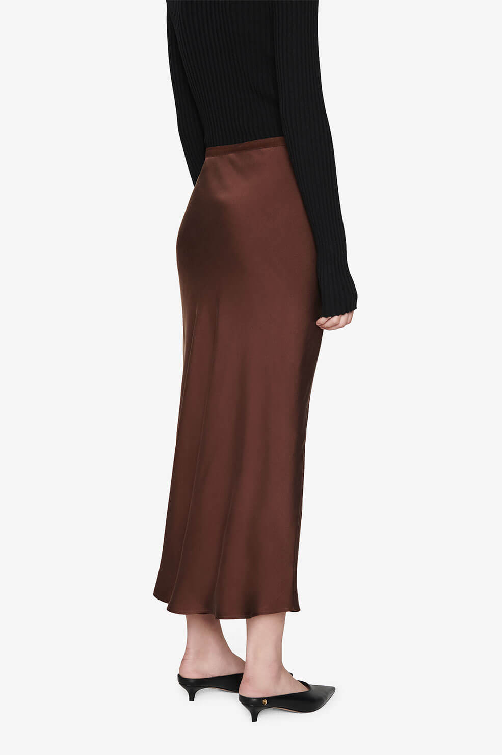 ANINE BING Dolly Skirt - Brown