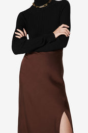 ANINE BING Dolly Skirt - Brown