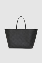 ANINE BING Emma Tote - Black Monogram Print