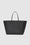 ANINE BING Emma Tote - Black Monogram Print