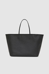 ANINE BING Emma Tote - Black Monogram Print