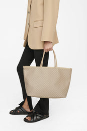 Shop Anine Bing Nude 'Emma' Tote Bag New In at Best Price 2021