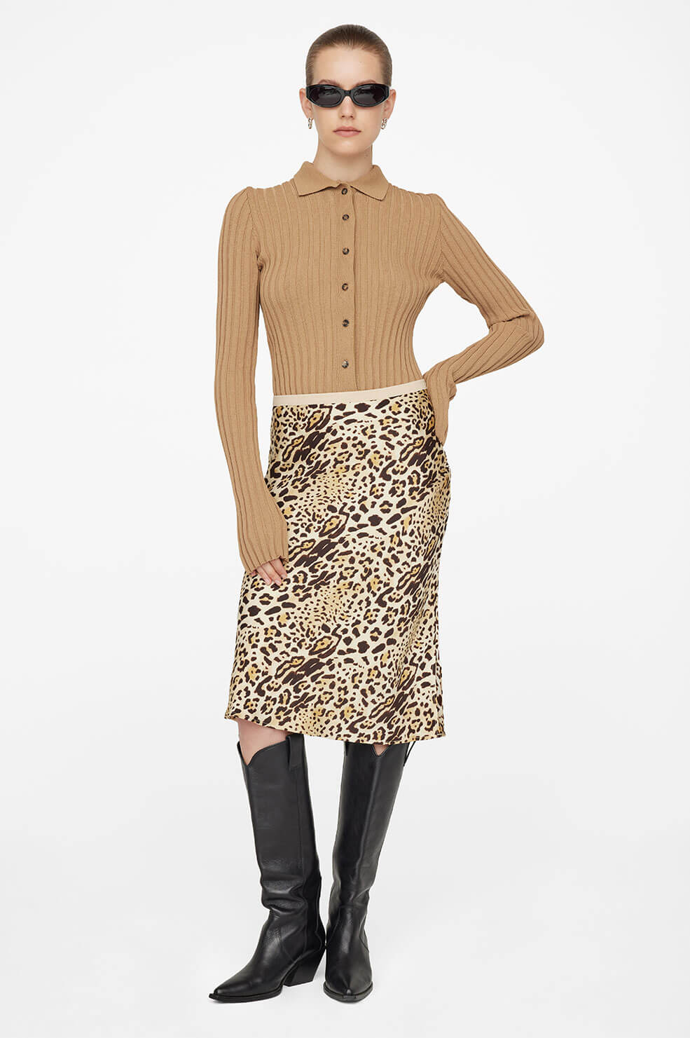 Erin Skirt - Cheetah Print