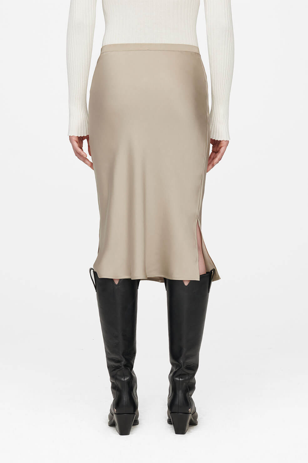 Erin Skirt - Beige View 3
