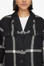 Flynn Jacket - Black Check