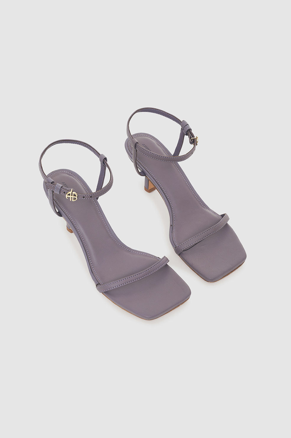 ANINE BING Invisible Sandals - Violet