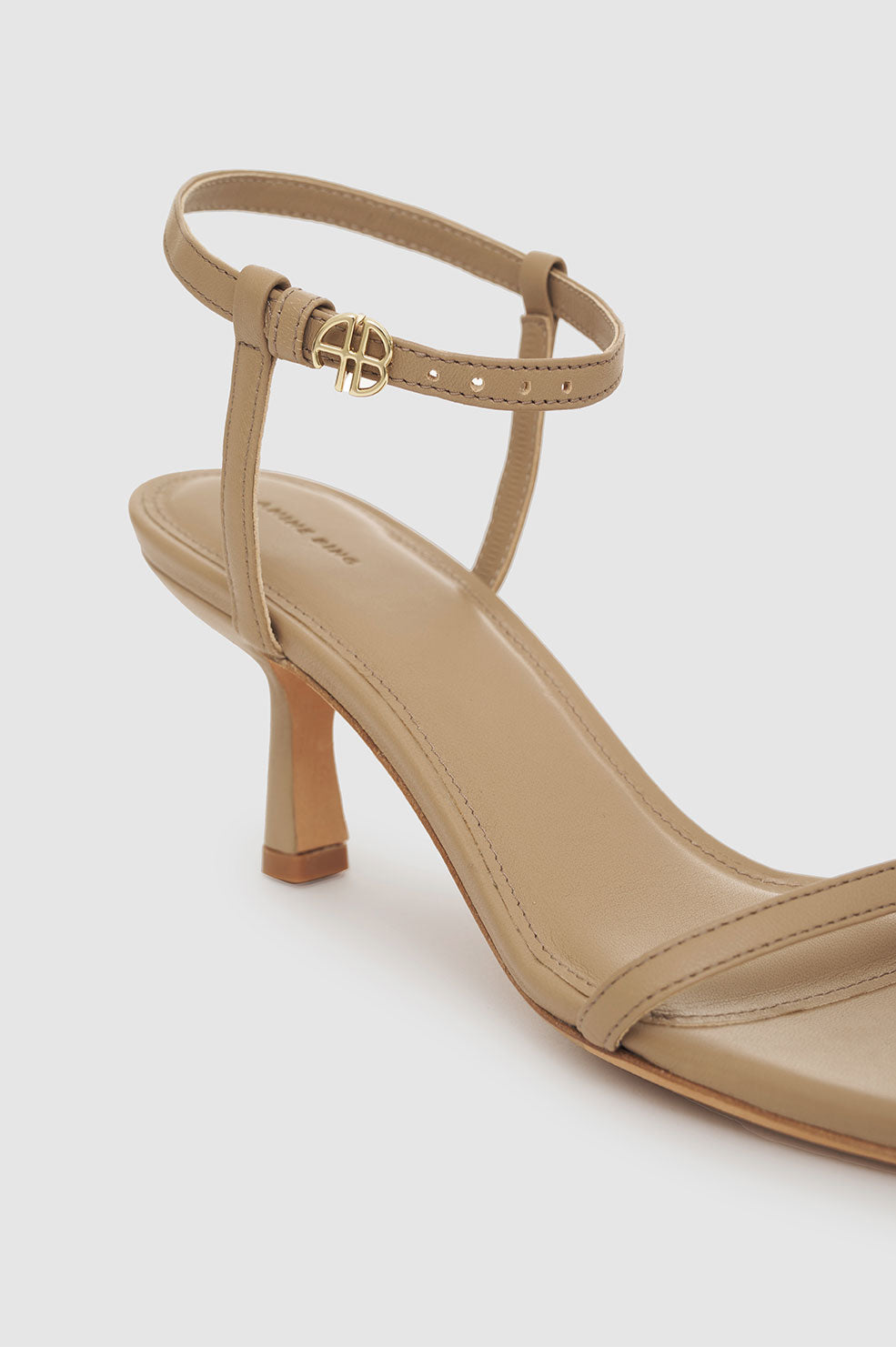 ANINE BING Invisible Sandals - Butterscotch