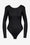 ANINE BING Lane Bodysuit - Black