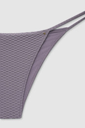 ANINE BING Leno Bikini Bottom - Violet