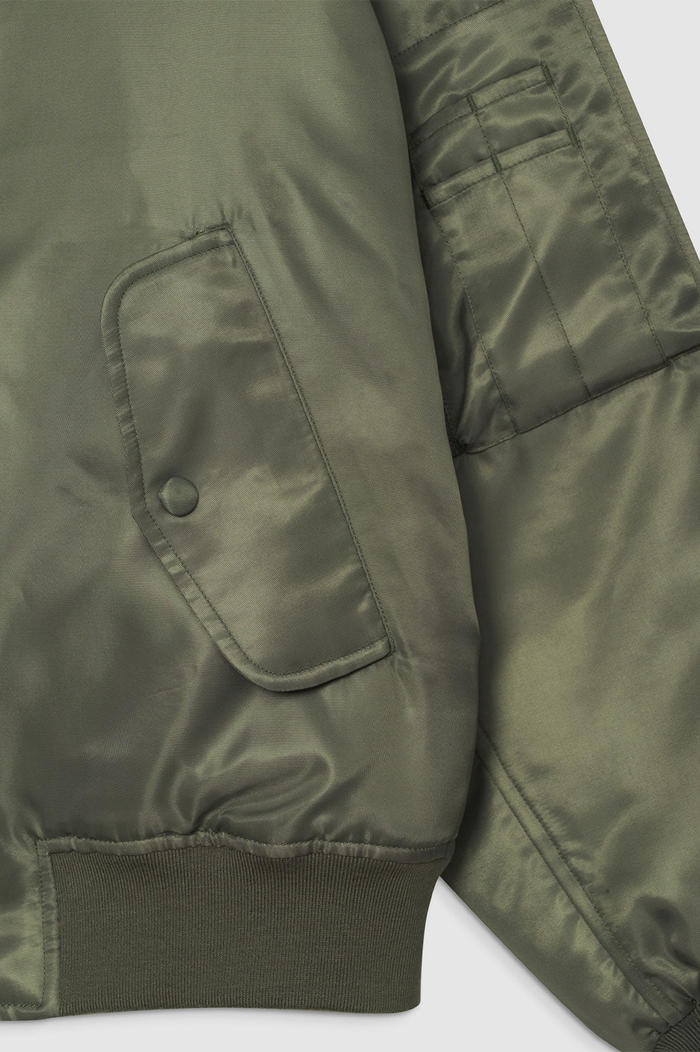 Military green bomber jacket hotsell