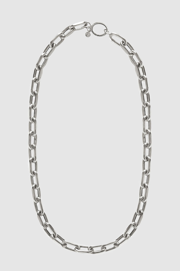 ANINE BING Link Necklace - Silver