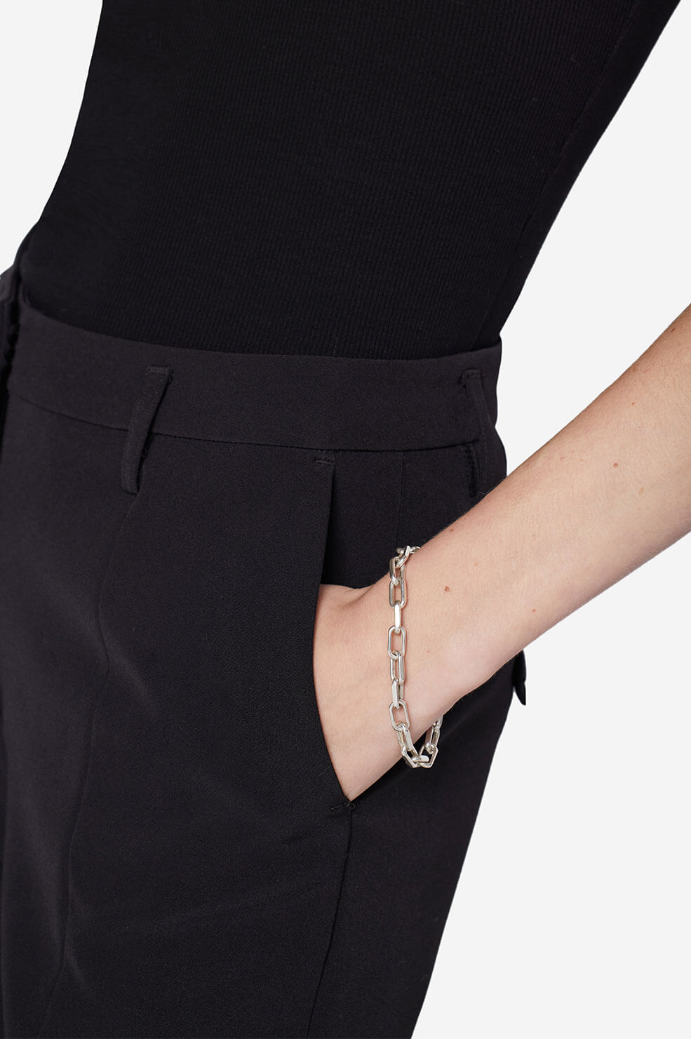 Link Bracelet - Silver View 2