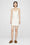 ANINE BING Lisette Slip Dress - Cream And Tan Link Print