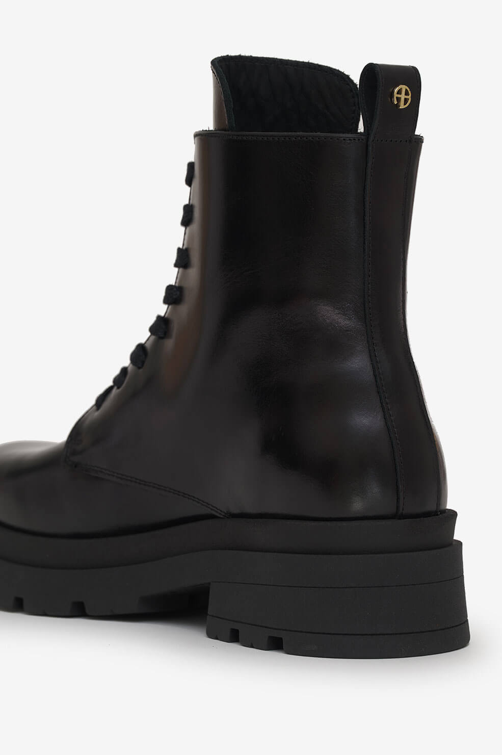 ANINE BING Luc Combat Boots - Black