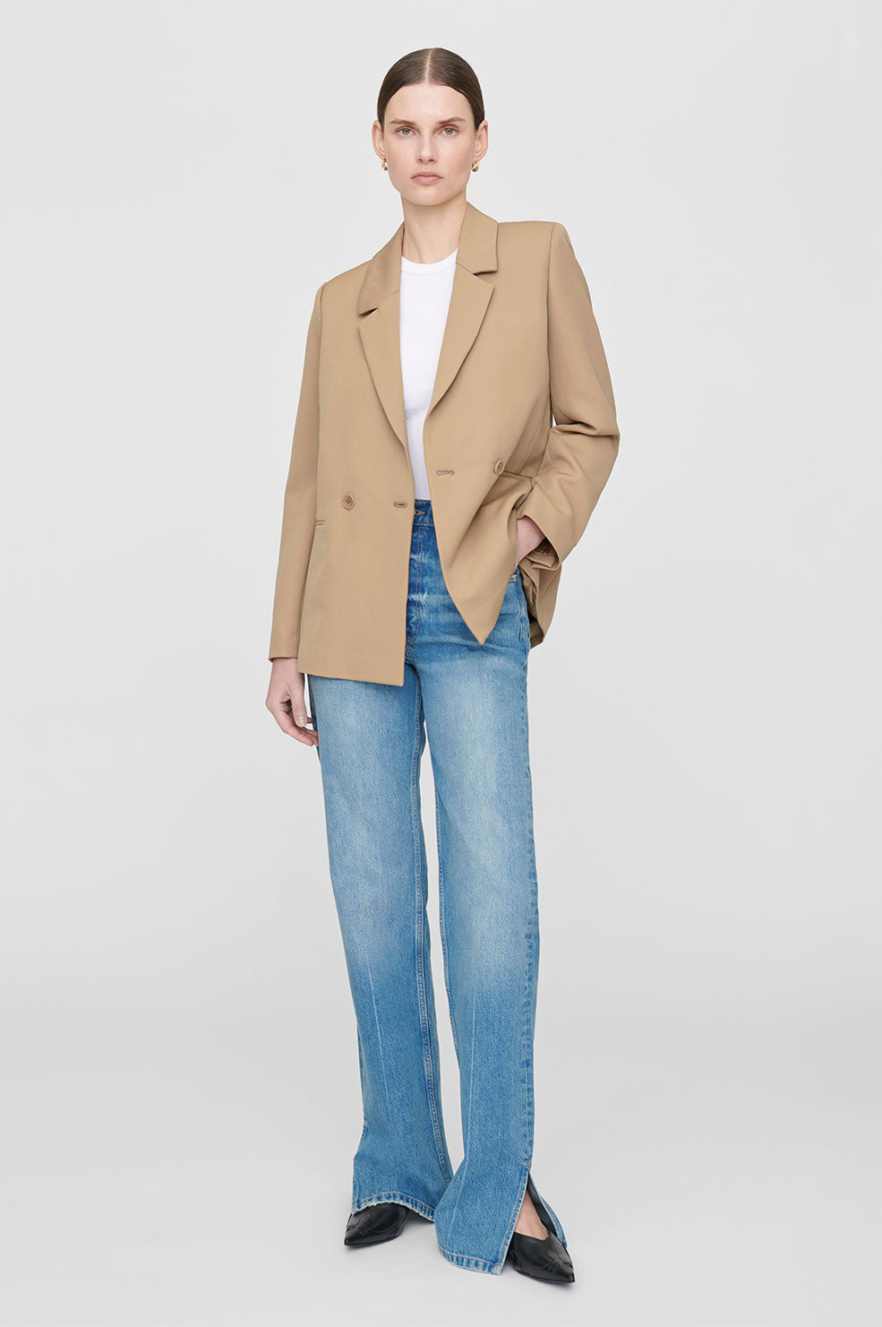 Madeleine Blazer - Deep Sand