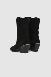 ANINE BING Mid Tania Boots - Black