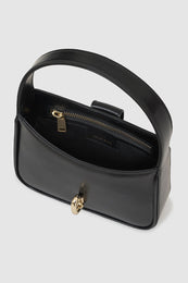 ANINE BING Mini Cleo Bag - High-Shine Black