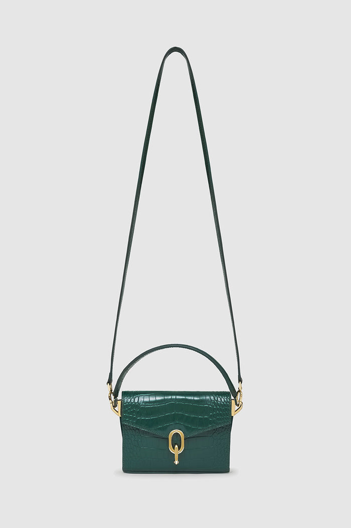 ANINE BING Mini Colette Bag - Emerald Green