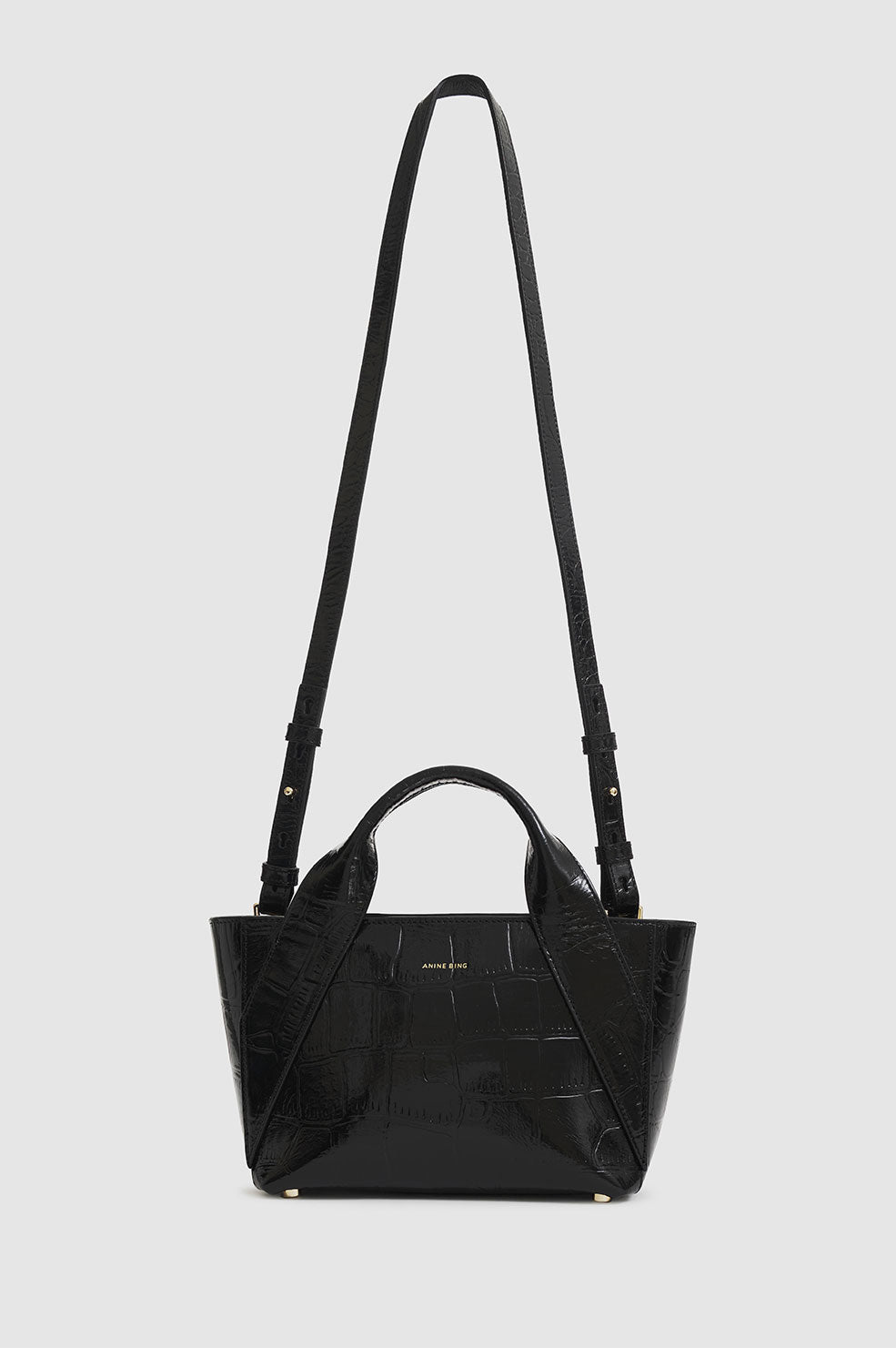 Shein - Mini Tote Other Black Canvas - Bags-Damage – Bagallery
