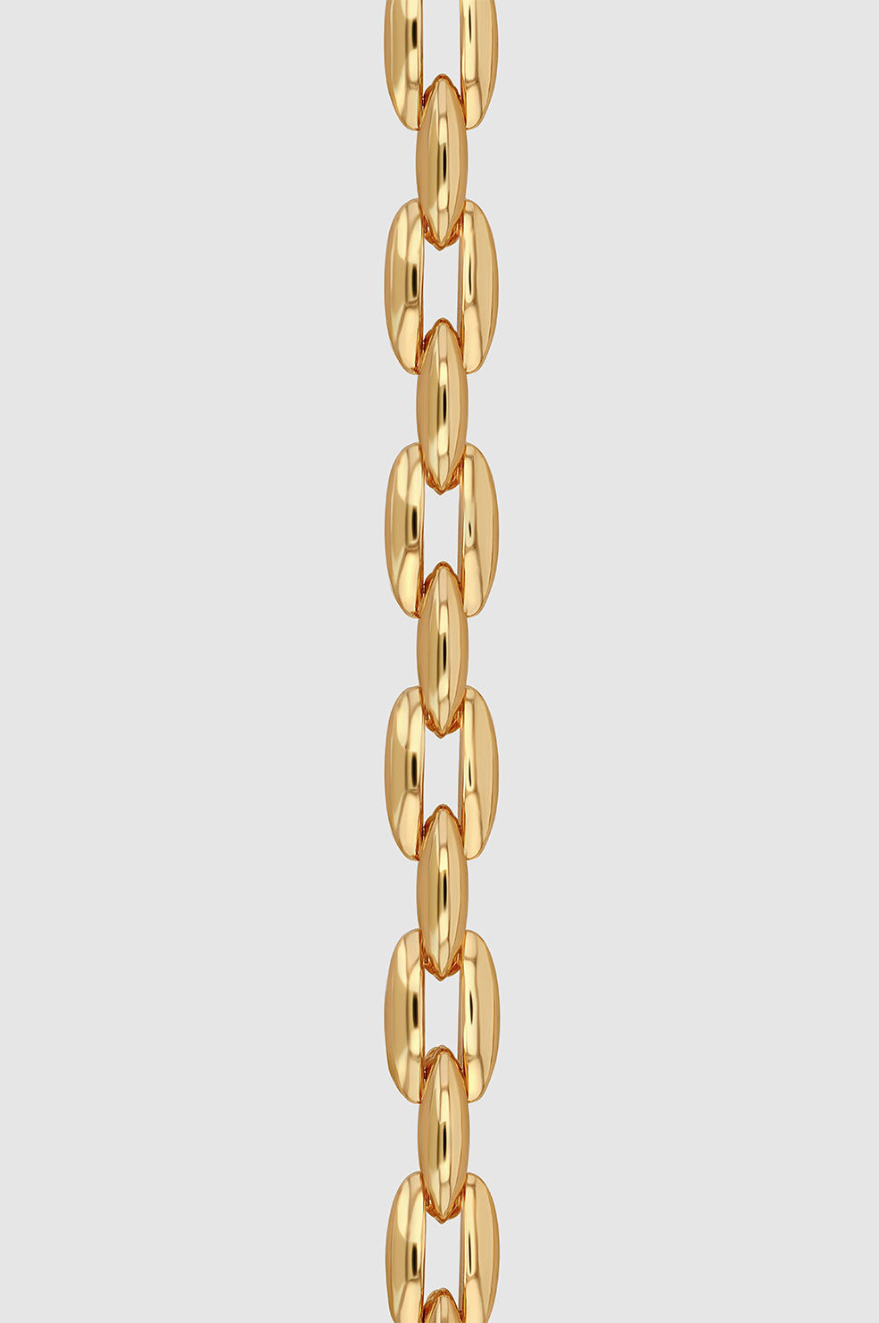 Oval Link Bracelet - Gold View 3