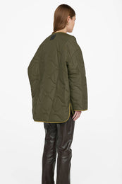 ANINE BING Paddington Raincoat - Dark Green