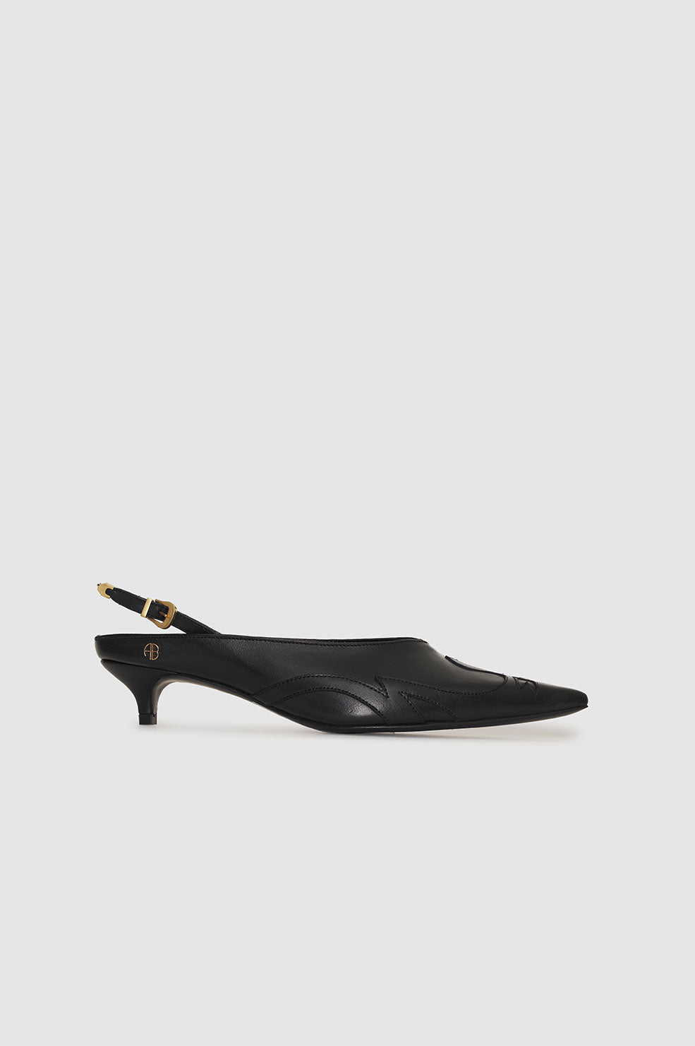 Rae Slingback Heels - Black View 1