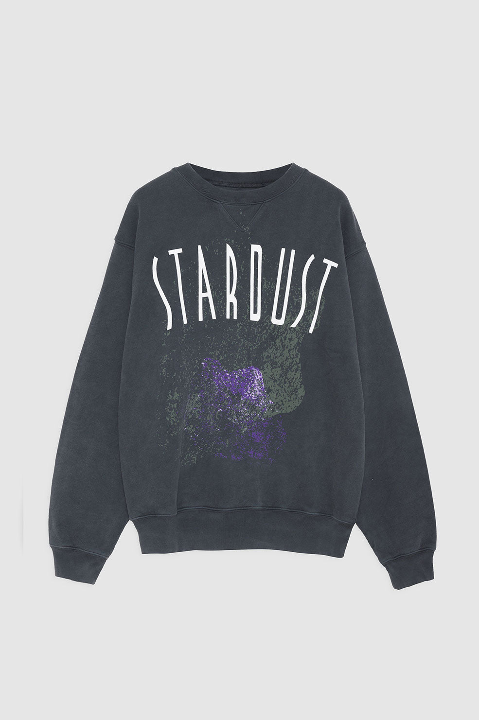 ANINE BING Ramona Sweatshirt Stardust - Washed Black