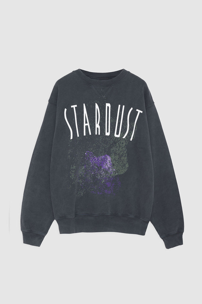 ANINE BING Ramona Sweatshirt Stardust - Washed Black