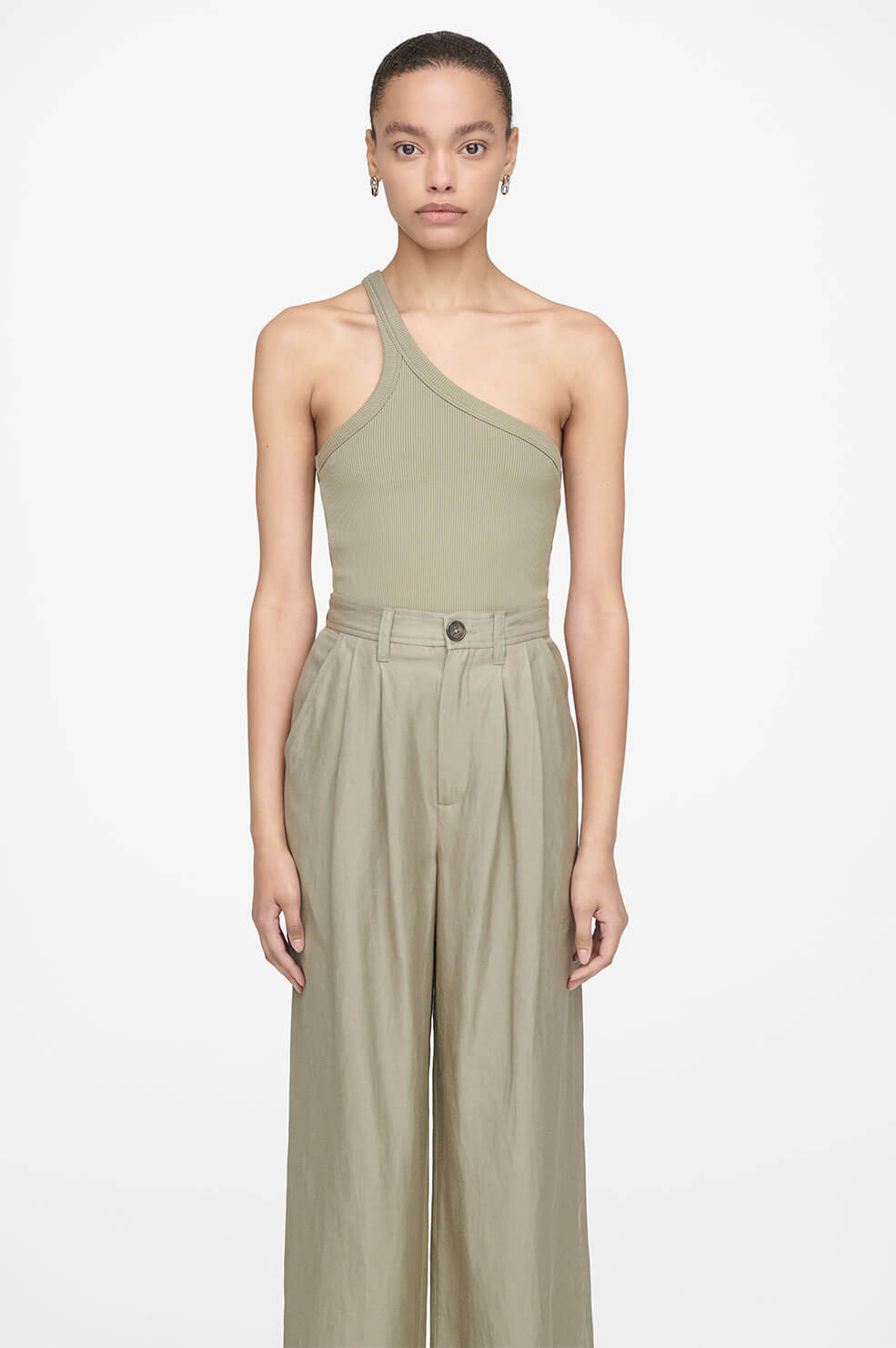 Ren Top - Green Khaki